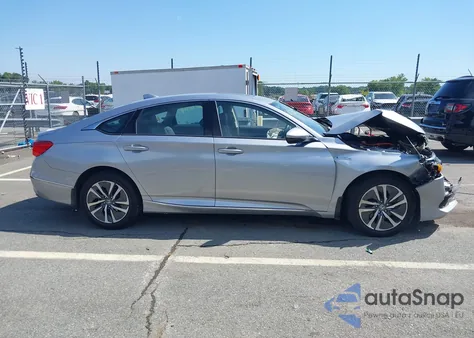 2021 Honda Accord Hybrid Ex-L from USA, damaged, VIN 1HGCV3F57MA013218